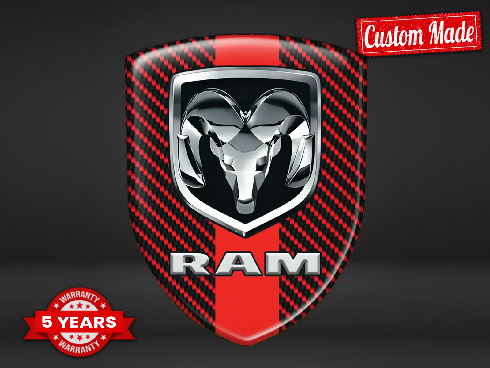 Dodge Adesivi Decalcomanie Auto su Misura Chic Max Pro Edizione
